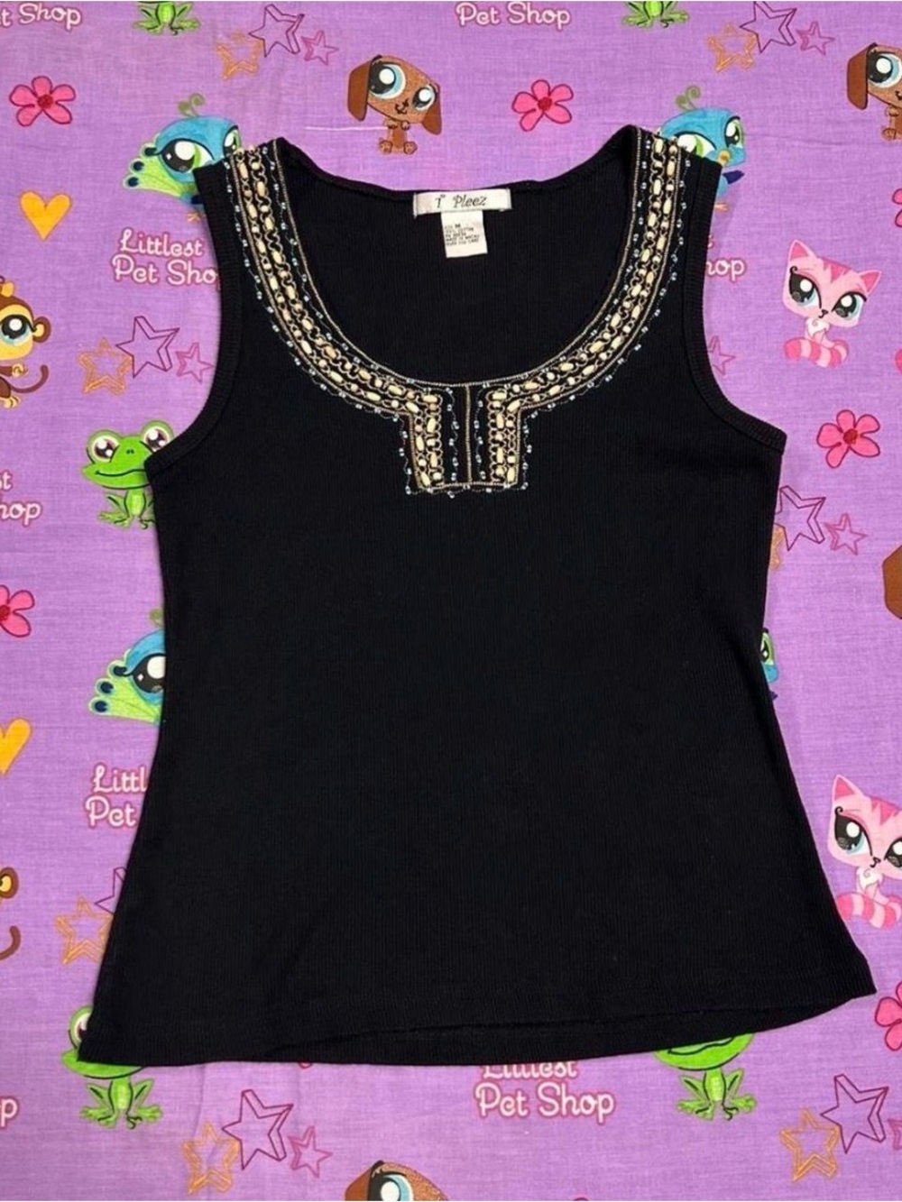 T pleez tank top
